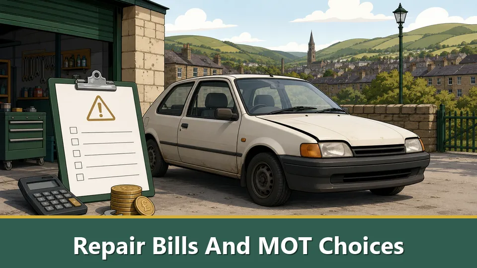 Repair Bills And MOT Choices