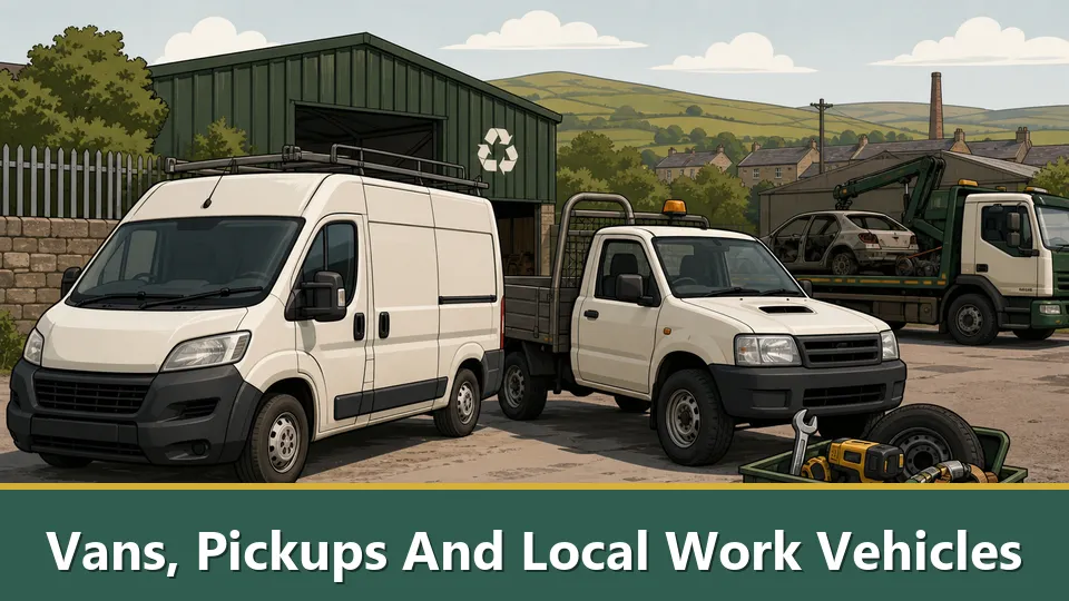 Vans, Pickups And Local Work Vehicles
